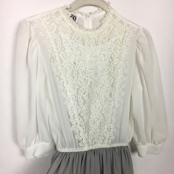 Vintage Dresses & Skirts - Vintage REO originals dress with lace size 6